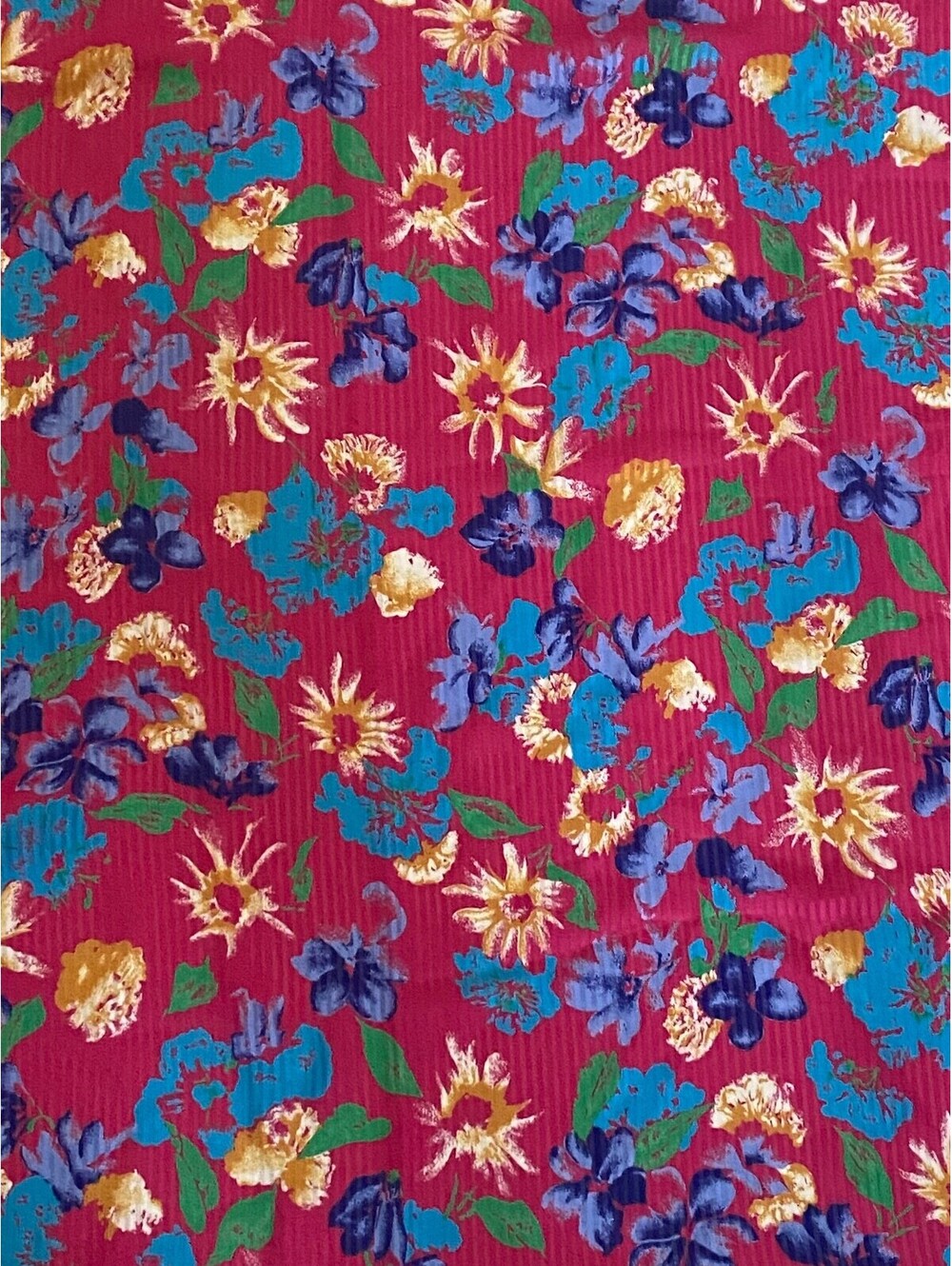 Beautiful Diane Freis Floral Silk Scarf Tasseled Square